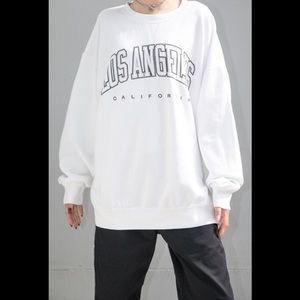 Brandy melville Erica los angeles sweatshirt